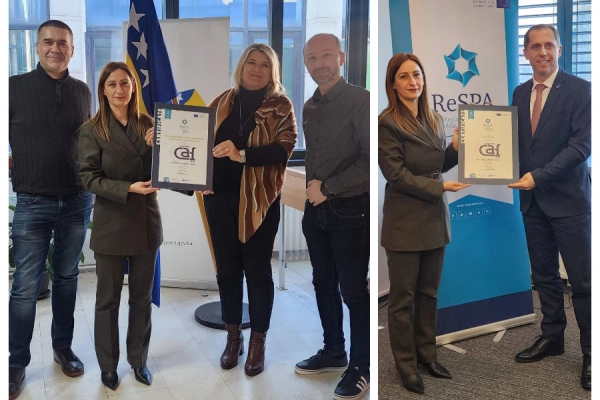 The CAF Effective User Family in the Western Balkans Expands: City of Bihać and PARCO Join the Network