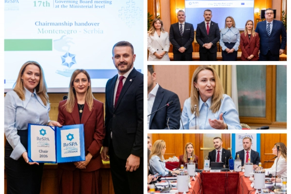 17th ReSPA Governing Board Ministerial Meeting: Showcasing Achievements and Welcoming Serbia’s Chairmanship